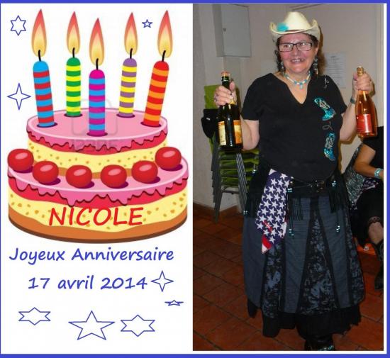 Bon Anniversaire Nicole !