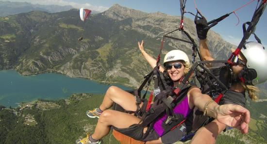 Baptéme Vol tandem en PARAPENTE 5 juillet 2015